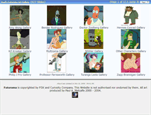Tablet Screenshot of futuramagallery.deep-ice.com
